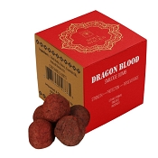 Soul Sticks Dragon's Blood Smudge Bomb Incense, 5 Pieces with Ceramic Burner